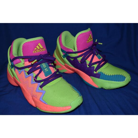Adidas Men's 8.5 D.O.N. Issue #2 Basketball Sneakers Shoes Prove Em Wrong FX4488 - Picture 1 of 8